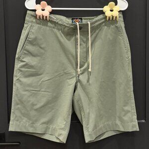 Faherty Dark Green Men's All Day Shorts 9" Size 33